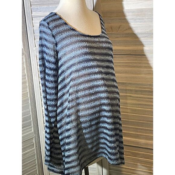 Oh Baby! Lg Lightweight Striped Sweater - Picture 1 of 11